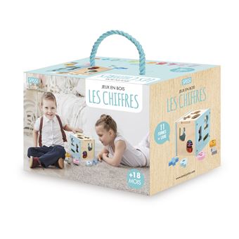 Jeux en bois - Les chiffres