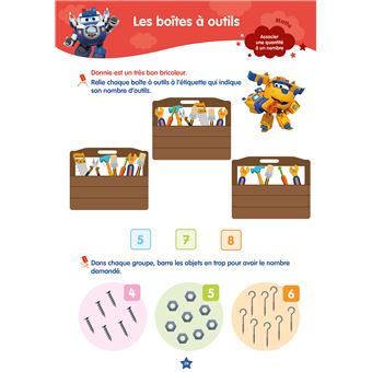 Super Wings - Cahier de vacances 2023, de la Grande section au CP