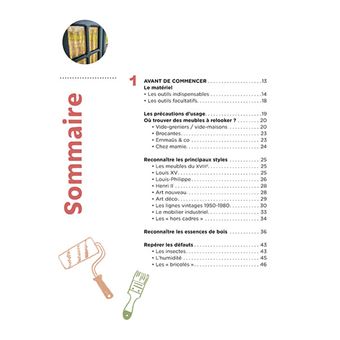 Guide pratique pour relooker les meubles anciens et vintages