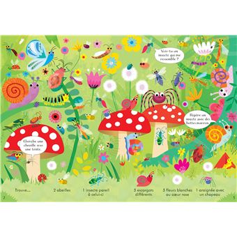 Les petites bêtes - Mon petit cherche et trouve