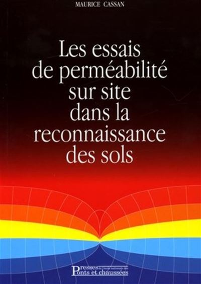 Essais de perméabilité sur site