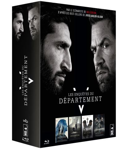Coffret Les Enquêtes du Département V 4 Films Blu-ray
