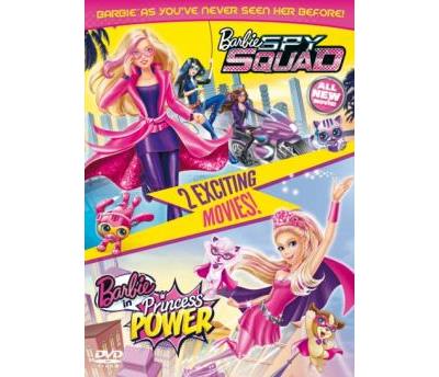BARBIE IN SPY SQUAD/SUPER PRINSES BOX-2DVD-BIL