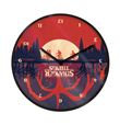 Horloge en plastique Stranger Things Upside Down