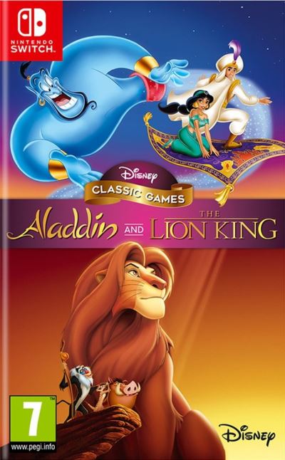 Aladdin et le Roi Lion Remaster Collection Nintendo Switch