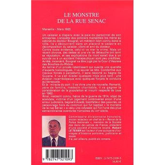 Le monstre de la rue senac