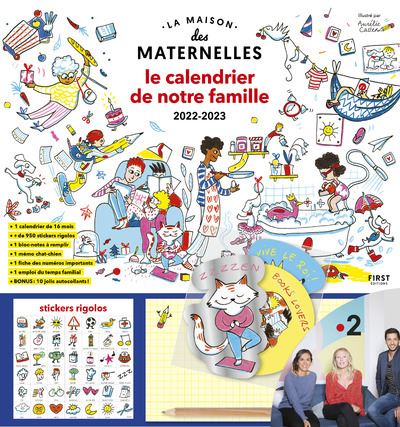 Calendrier Décembre 2023 Maternelle Les Maternelles - Le Calendrier De Notre Famille 2022-2023 - Avec La Maison  Des Maternelles - La Maison Des Matern, Aurélie Castex - Broché, Livre Tous  Les Livres À La Fnac