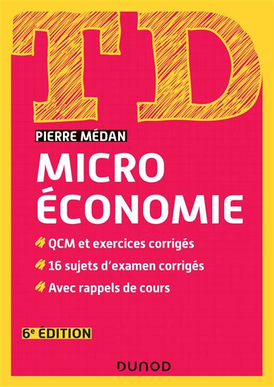 TD MICROECONOMIE