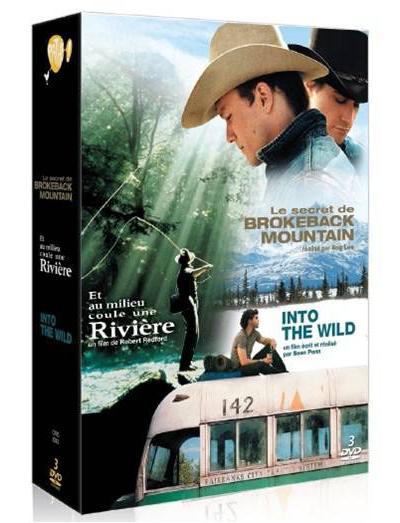 Into the Wild - Le Secret de Brokeback Mountain - Et au milieu coule une rivière - Coffret