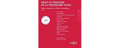 Droit et pratique de la procédure civile 2017-2018