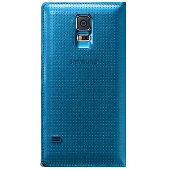 Etui Samsung pour Galaxy S5 G900, Bleu à motifs