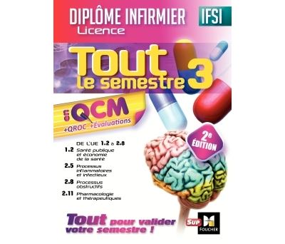 IFSI Tout le semestre 3 en QCM et QROC