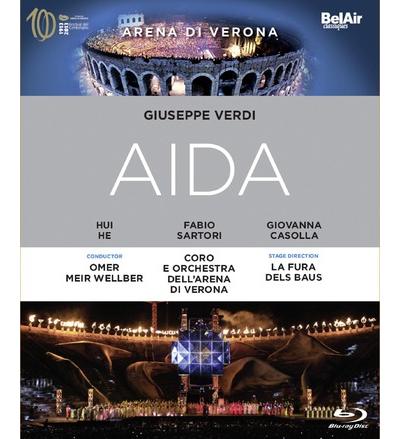 Aida - Arènes de Verone juin 2013 - La fura del baus Blu-Ray