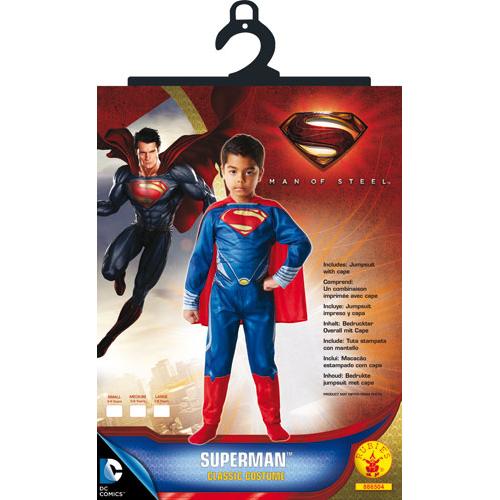 SUPERMAN COSTUME SUPERMAN S M AN OF STEE