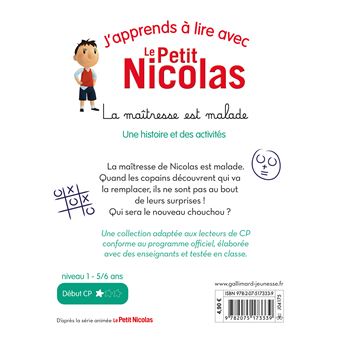 La maîtresse est malade