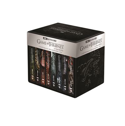 Coffret Game Of Thrones : Le trône de fer Saisons 1 à 8 Blu-ray 4K Ultra HD