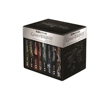Game Of Thrones, Le trône de ferGame Of Thrones Saisons 1 à 8 Coffret Steelbook Blu-ray 4K Ultra HD