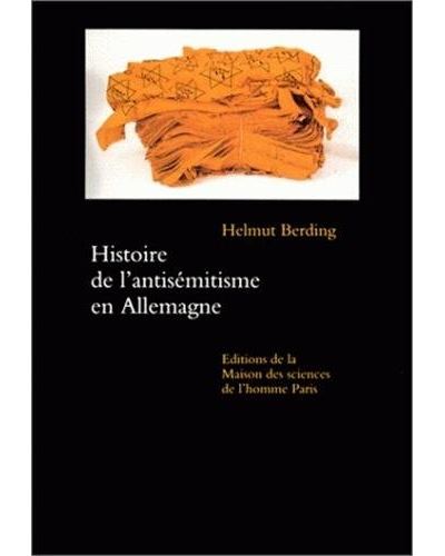 histoire antisemitisme en allemagne - H. Berding - broché