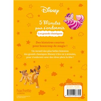 DISNEY  - 5 Minutes pour s'endormir - Les Grands Classiques