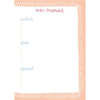 Carnet de mes recettes