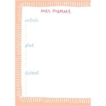 Carnet de mes recettes