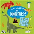 Dinosaures avec des pochoirs