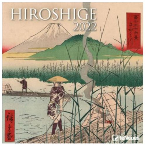 HIROSHIGE 2022 30 X 30CM GRID CALENDAR