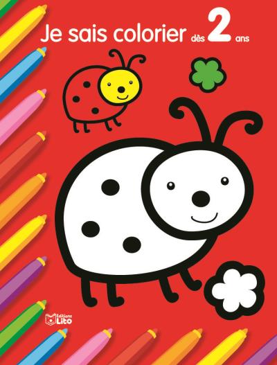 Je sais colorier dès 2 ans : La coccinelle