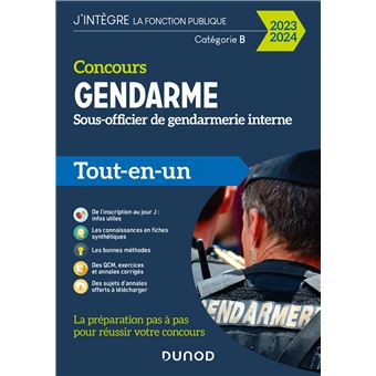 Concours Sous Officier De La Gendarmerie Interne 2021 2022 Tout En Un Concours 2019 2020 2019 2020 Dernier Livre De Jean Marc Groga Precommande Date De Sortie Fnac