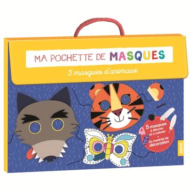 Ma pochette de masques d'animaux