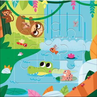 Les livres-puzzles Olive - Les voyages d'Olive