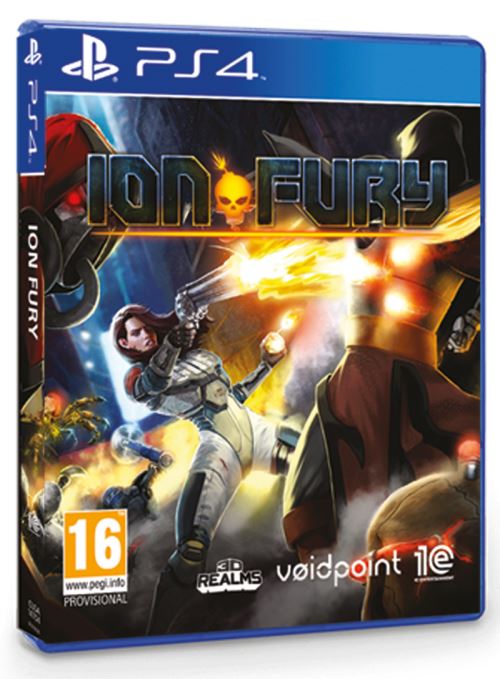 Pochette avant du jeu Ion Fury PS4