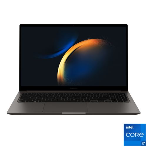 Samsung Galaxy Book3 - Intel Core i7 - 1355U / jusqu'à 5 GHz - Win 11 Home - Carte graphique Intel Iris Xe - 16 Go RAM - 512 Go SSD NVMe - 15.6" 1920
