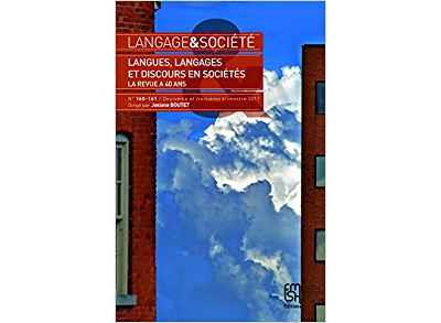 Langues, langages et discours en sociétés