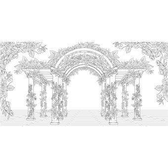 Jardins botaniques - Dessins à colorier