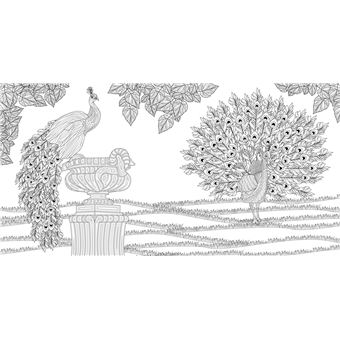 Jardins botaniques - Dessins à colorier