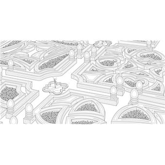 Jardins botaniques - Dessins à colorier