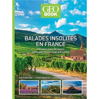Géobook - Balades insolites en France