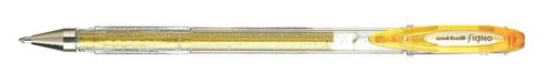 UNIBALL STYLO GEL OR PAILLETE
