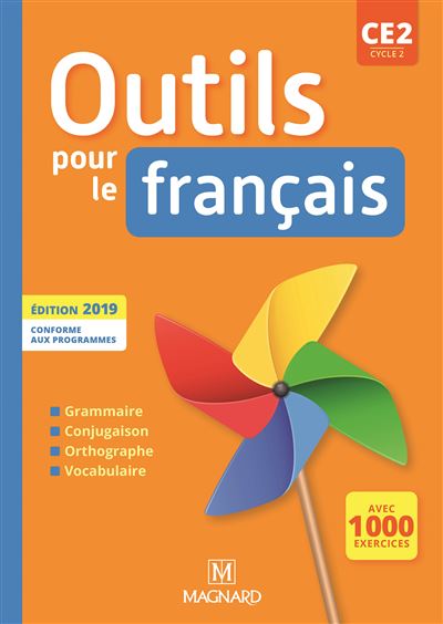 Outils pour le Français CE2 (2019) - Manuel élève - Sylvie Aminta - broché