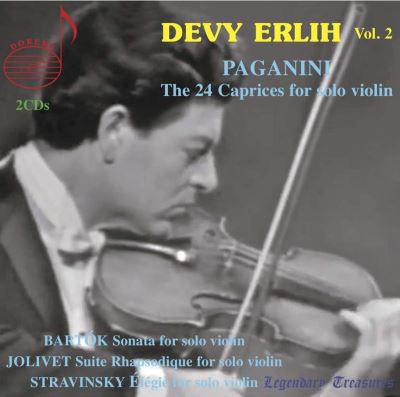 The 24 Caprices for solo violin Devy Erlih Edition Volume 2