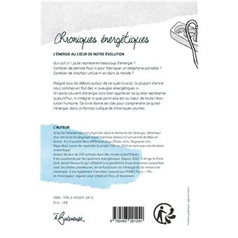 Chroniques énergétiques