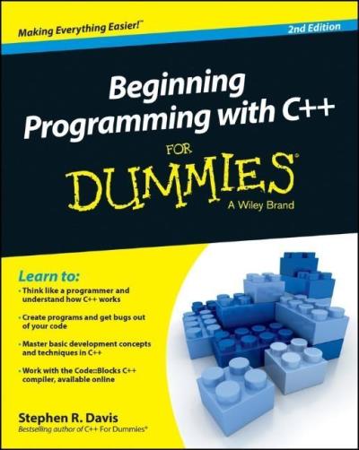 Beginning programming with C++ for dummies