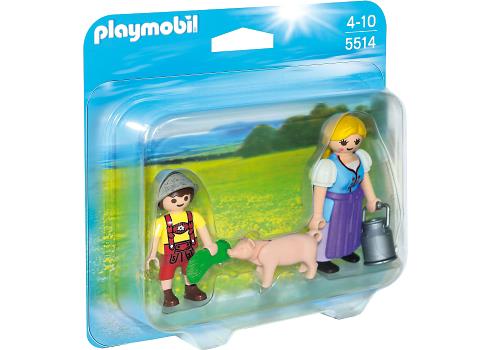 Playmobil 5514 Duo Paysanne et enfant - Playmobil - Achat & prix