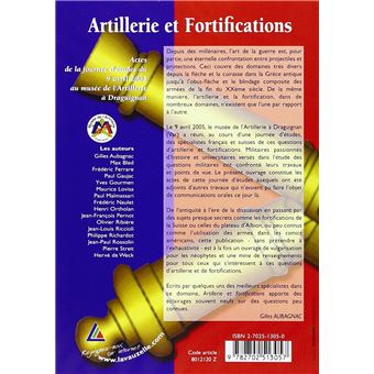 Artillerie et fortifications