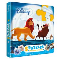 Mon petit livre puzzle - le roi lion : Disney - 2017054704