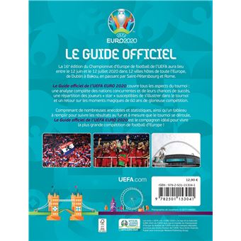 Guide Officiel de l'Euro 2020