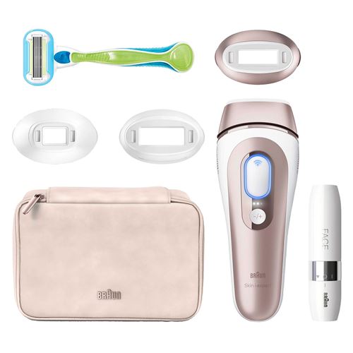 Braun Silk-expert Pro PL7249 épilateur léger Lumière pulsée Or, Blanc