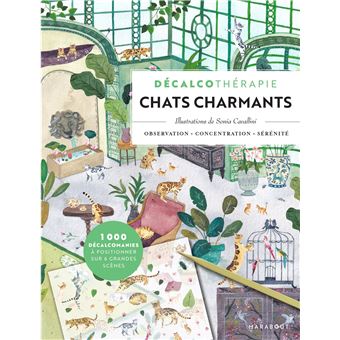 Décalcothérapie Chats charmants