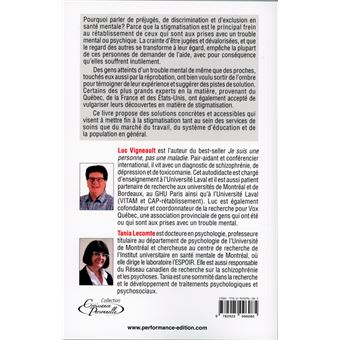 Préjugés, discrimination et exclusion en santé mentale - Pour en finir avec la stigmatisation